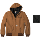 Carhartt Quilted-Flannel Lined Duck Active Jacket (Enovation Controls) (Men's)